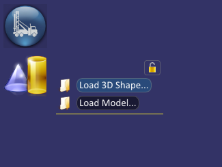 3D Shape menu