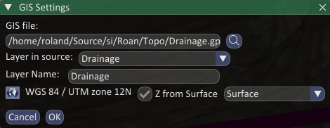 GIS Dialog