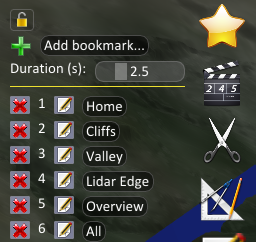 Bookmarks Menu